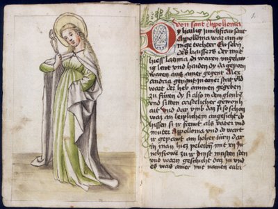 St. Apollonia by Unknown